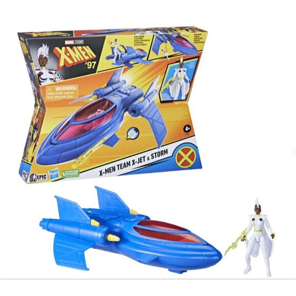 Marvel Studios X-Men '97 X-Jet and Storm Kids Toy Action Figure - Picture 7 of 9